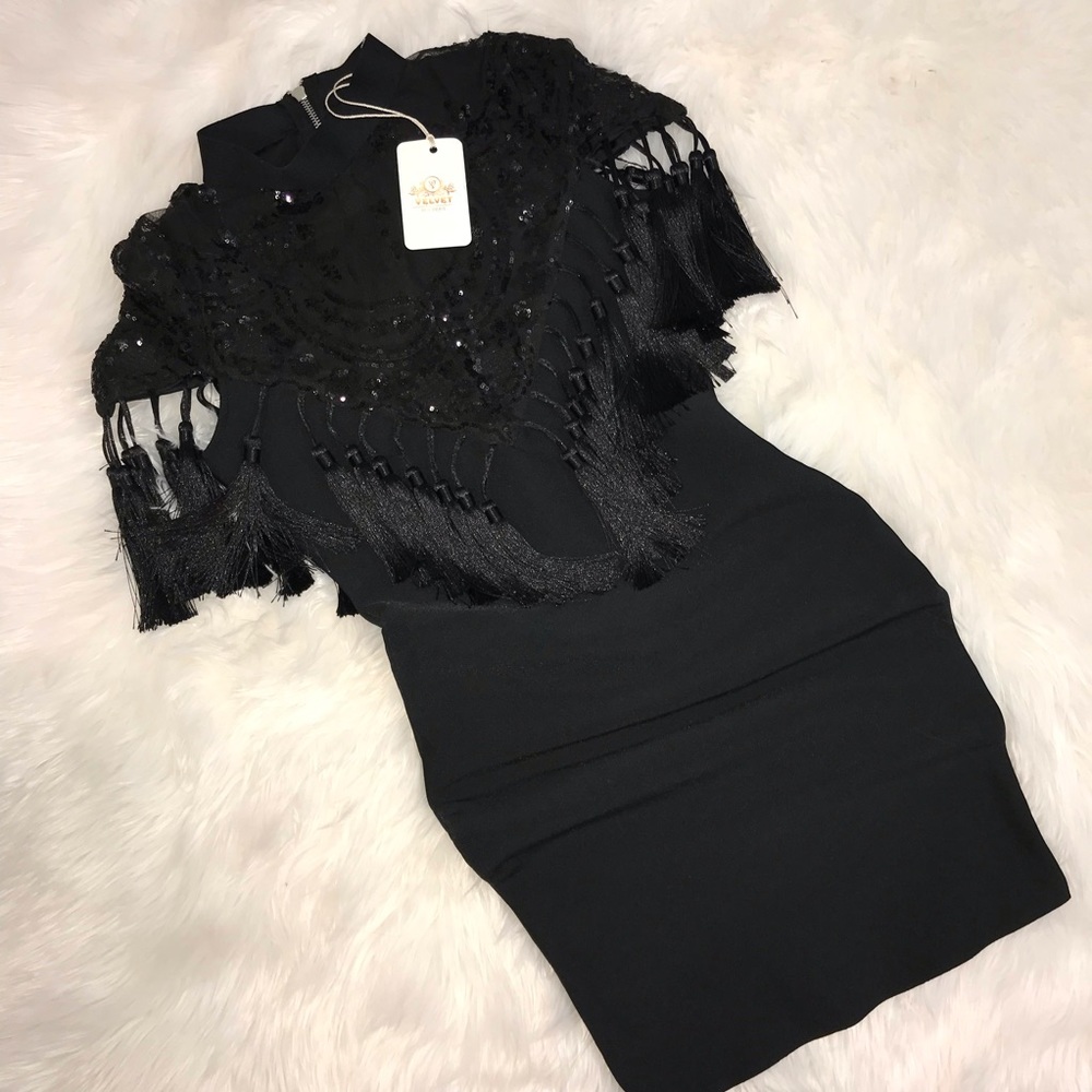 Tassel Bandage Dress